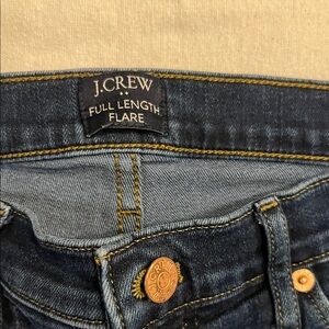 J. Crew Factory Dark Blue Flare Jeans